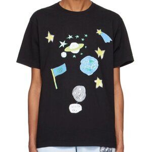 Kids Worldwide black planet t-shirt